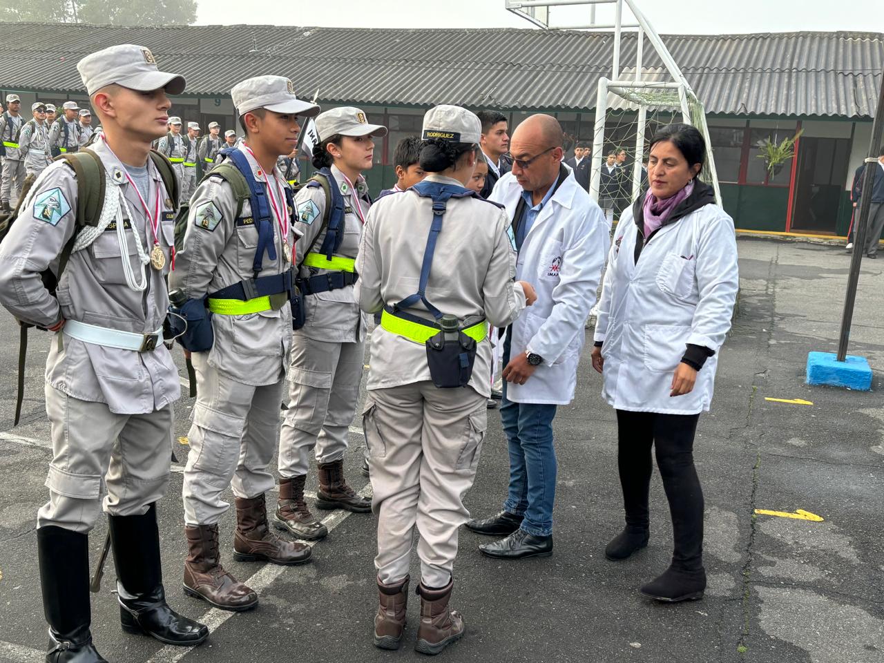 Entrega de premios por el mejor nivel académico