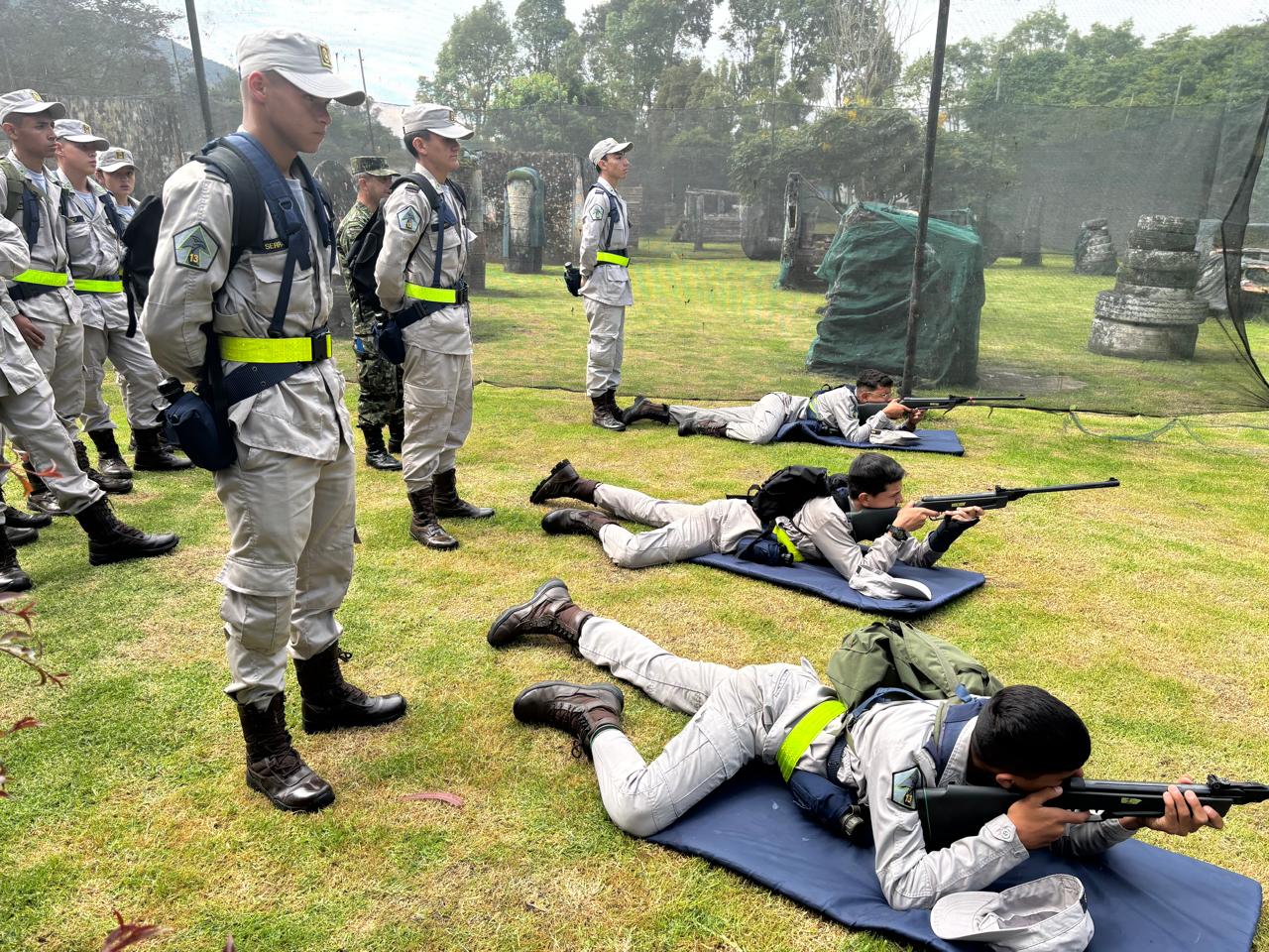 Lección de tiro y paint ball