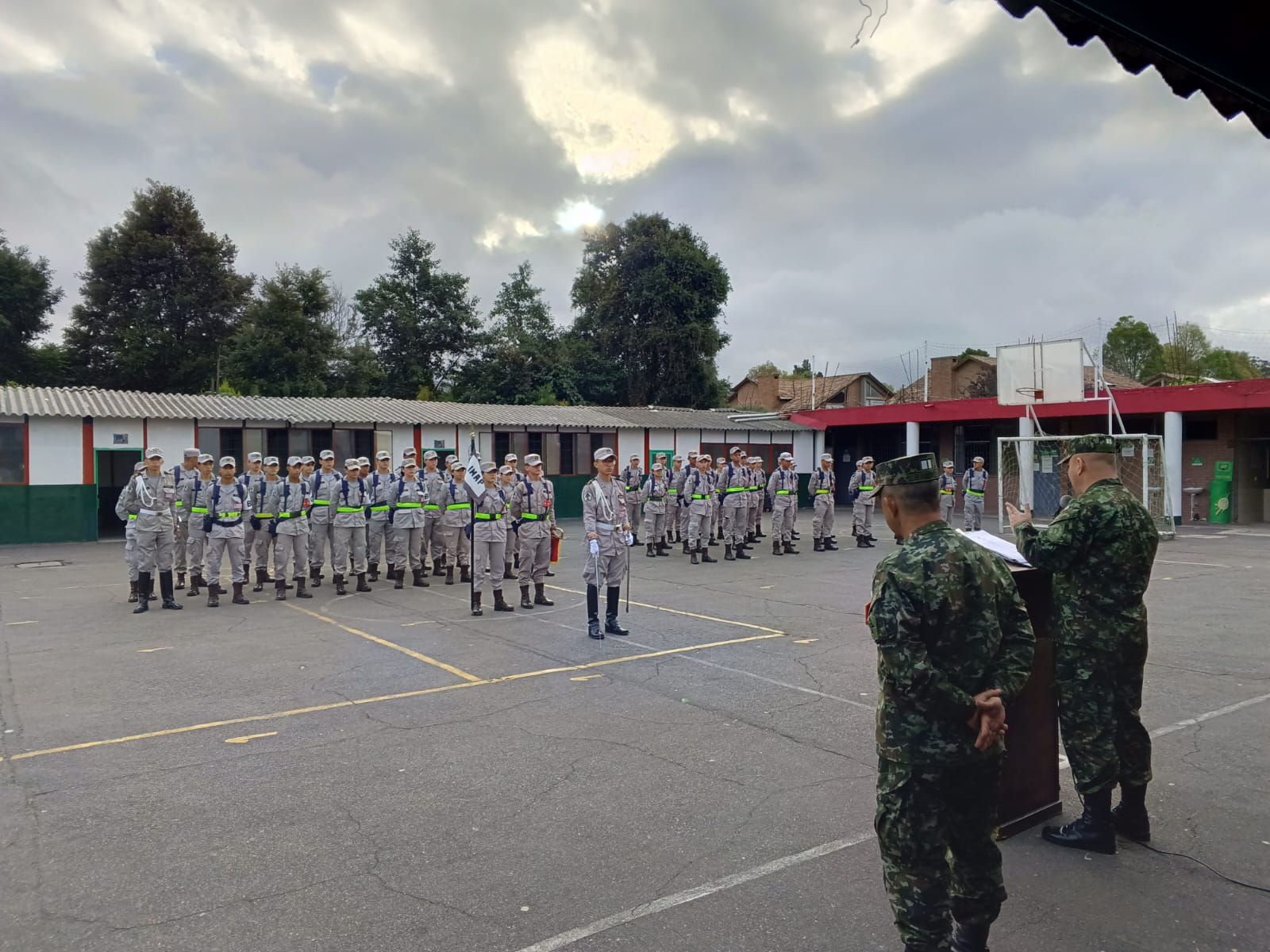 Revista de Inspección Comando Ejercito