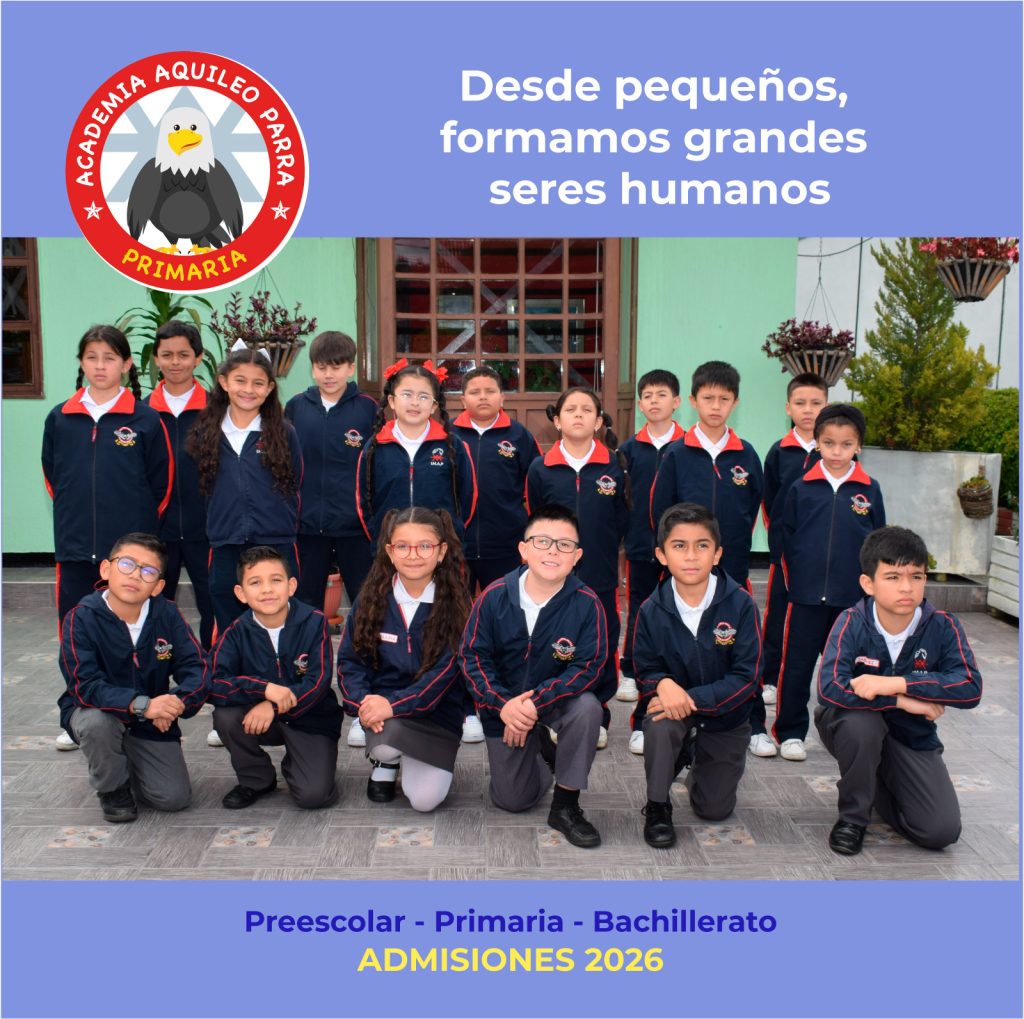 Desde pequeños, formamos grandes seres humanos